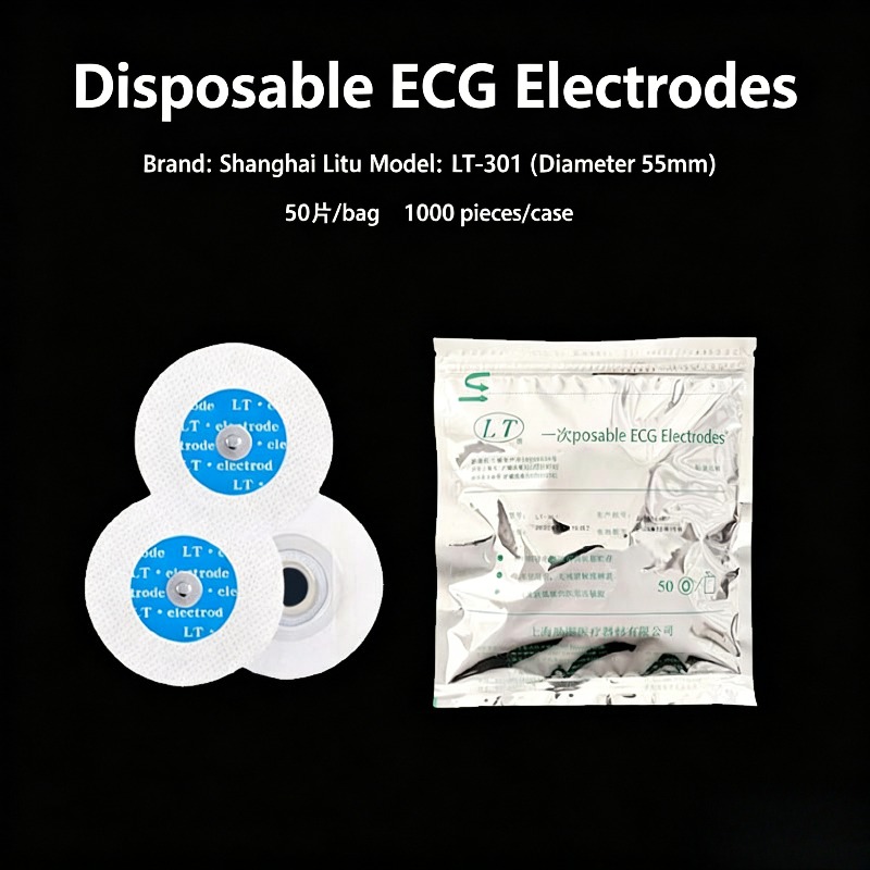 Ecg Patch Monitor - 50 Buah Produk Asli Non Woven