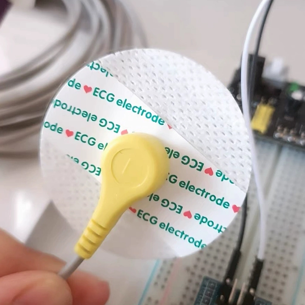 Ecg Patch Monitor - 50pcs/1Kantong Elektroda ECG EKG Patch Non-Woven