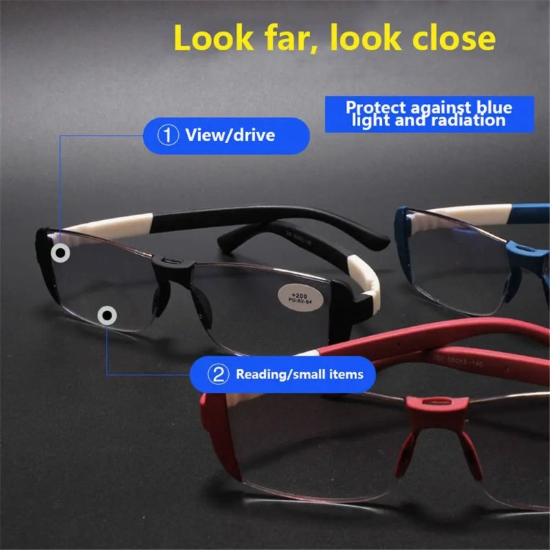Light Therapy Glasses - Kacamata Anti Cahaya Biru Terapi Magnetik