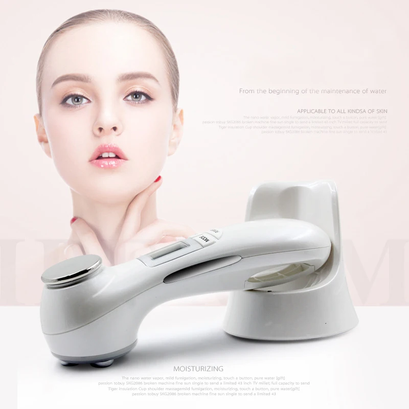 Galvanic Skin Sensor - Multifungsi RF pemijat pengangkat wajah EMS