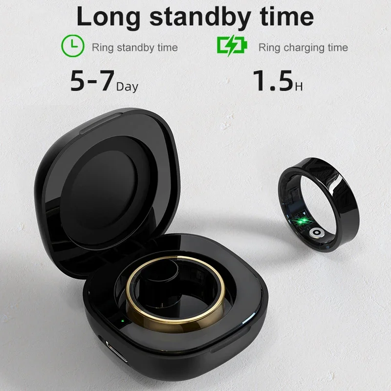 Temperature Ring Skin - Cincin Pintar Pria Wanita Dengan Kotak