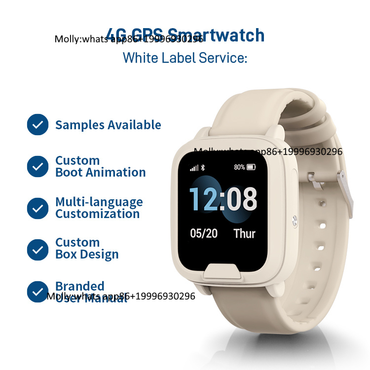 Fall Detection Watch - Jam Tangan Pintar Lansia dengan GPS,