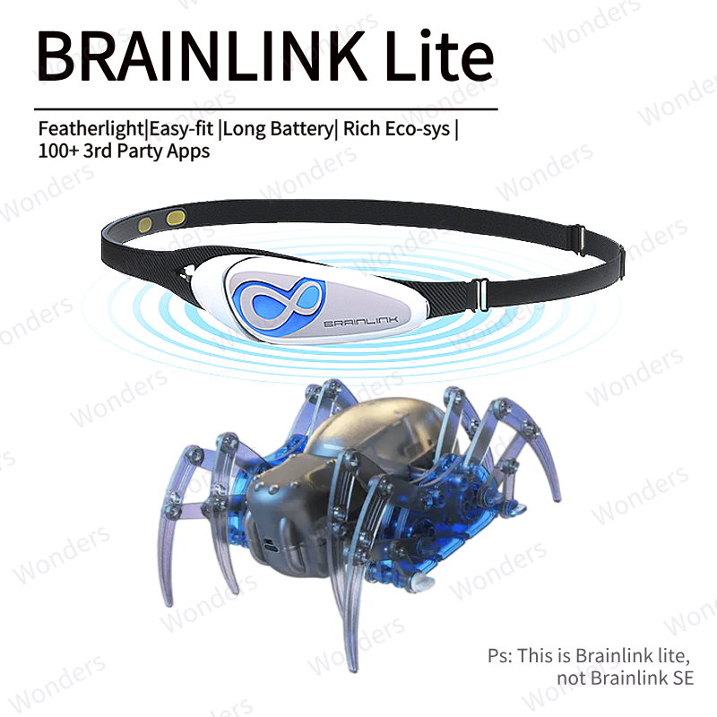Meditation Headband Eeg - Brainlink Lite Mainan Laba-laba Remote Control
