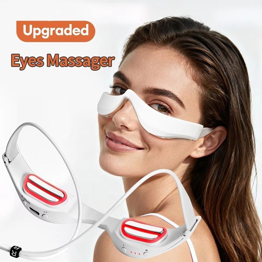 Light Therapy Glasses - Alat Pijat Mata 3D Terapi Cahaya