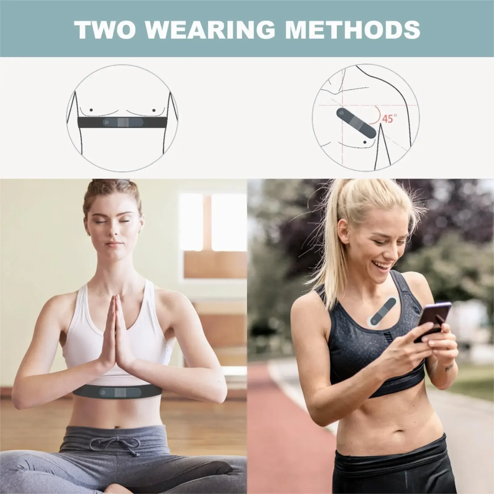 Ecg Patch Monitor - Perekam Dinamis Bluetooth Nirkabel Holter Real-Time
