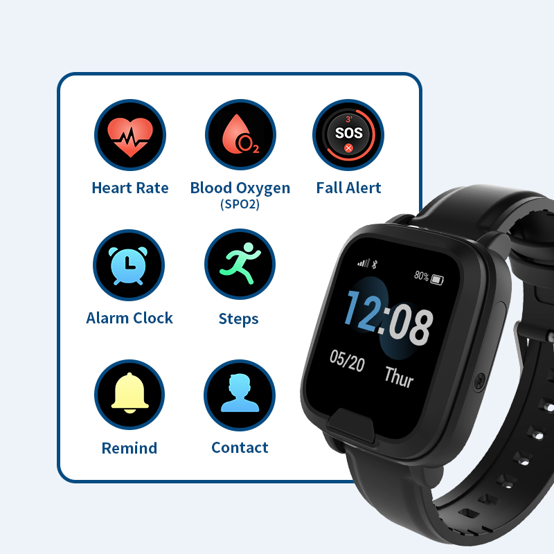 Jam Tangan Medis 4G Deteksi Ja - Fall Detection Watch ulasan dan harga