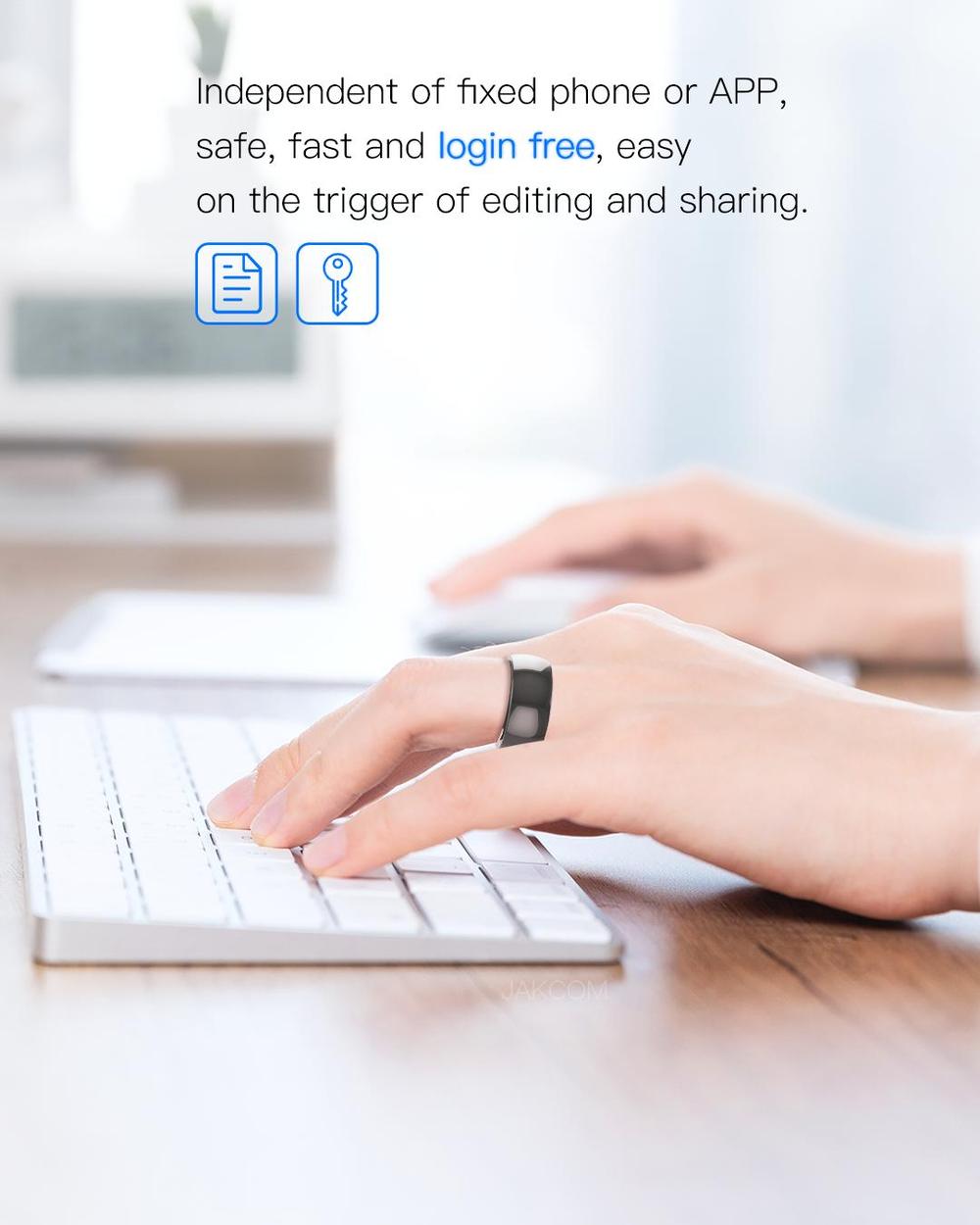 Cincin penyimpanan kartu akses - Smart Ring Nfc Pay ulasan dan harga