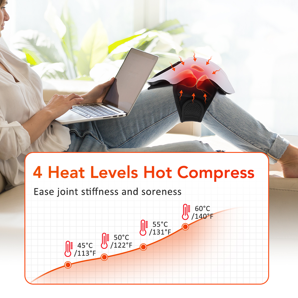 Alat Pijat Lutut Inframerah De - Smart Knee Wrap ulasan dan harga