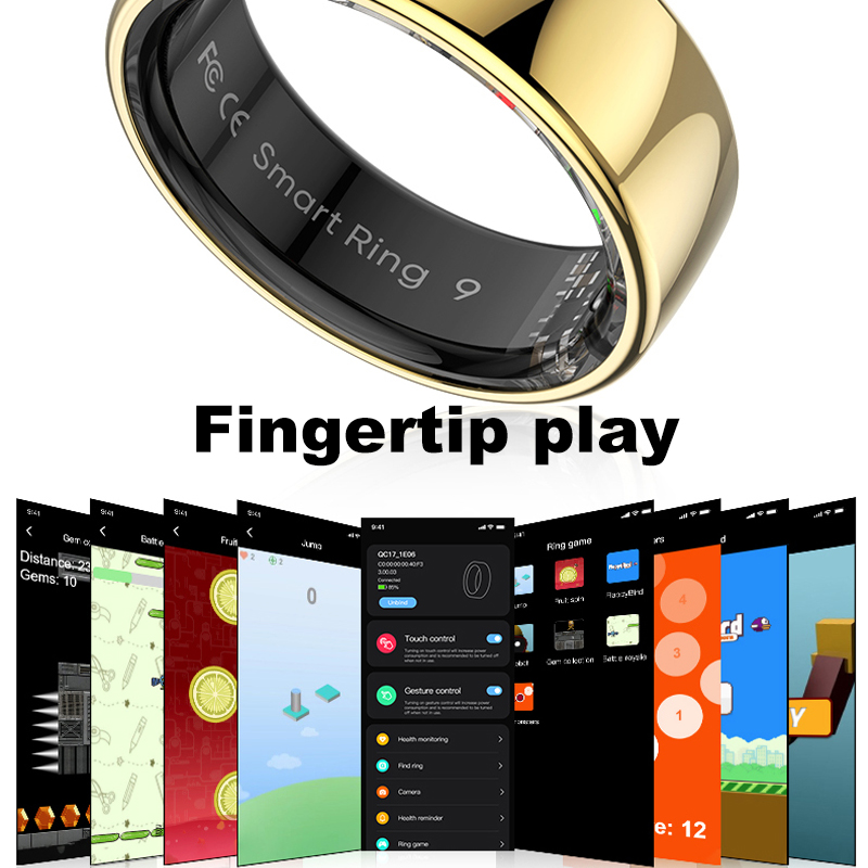 R08 Cincin Pintar Pria Wanita  - Temperature Ring Skin ulasan dan harga