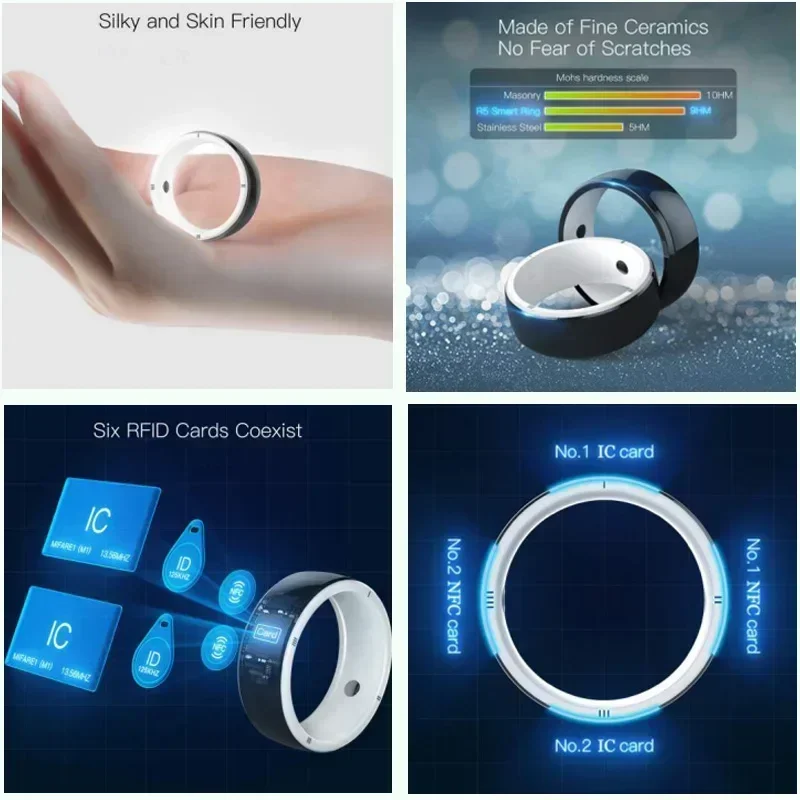 Cincin Pintar 6 Kartu RFID Ber - Smart Ring Nfc Pay ulasan dan harga