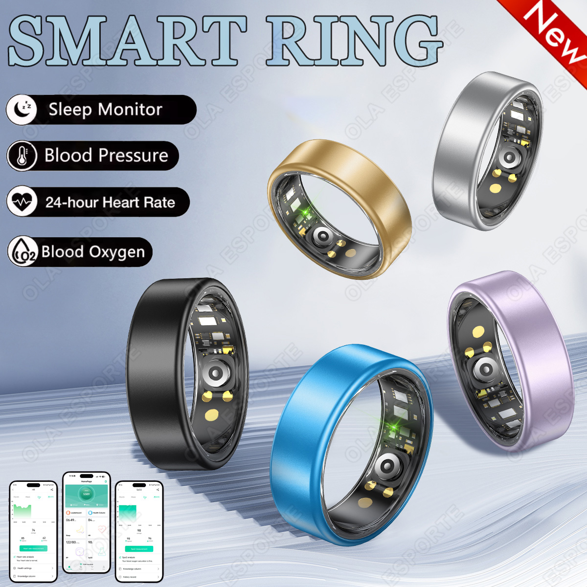 Cincin Pintar R09 Baru untuk P - Temperature Ring Skin ulasan dan harga