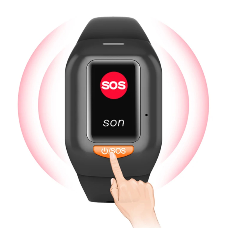 Jam Tangan Pintar 4G Lansia Te - Fall Detection Watch ulasan dan harga