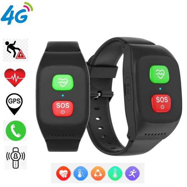 Jam Tangan Pintar 4G Deteksi J - Fall Detection Watch ulasan dan harga