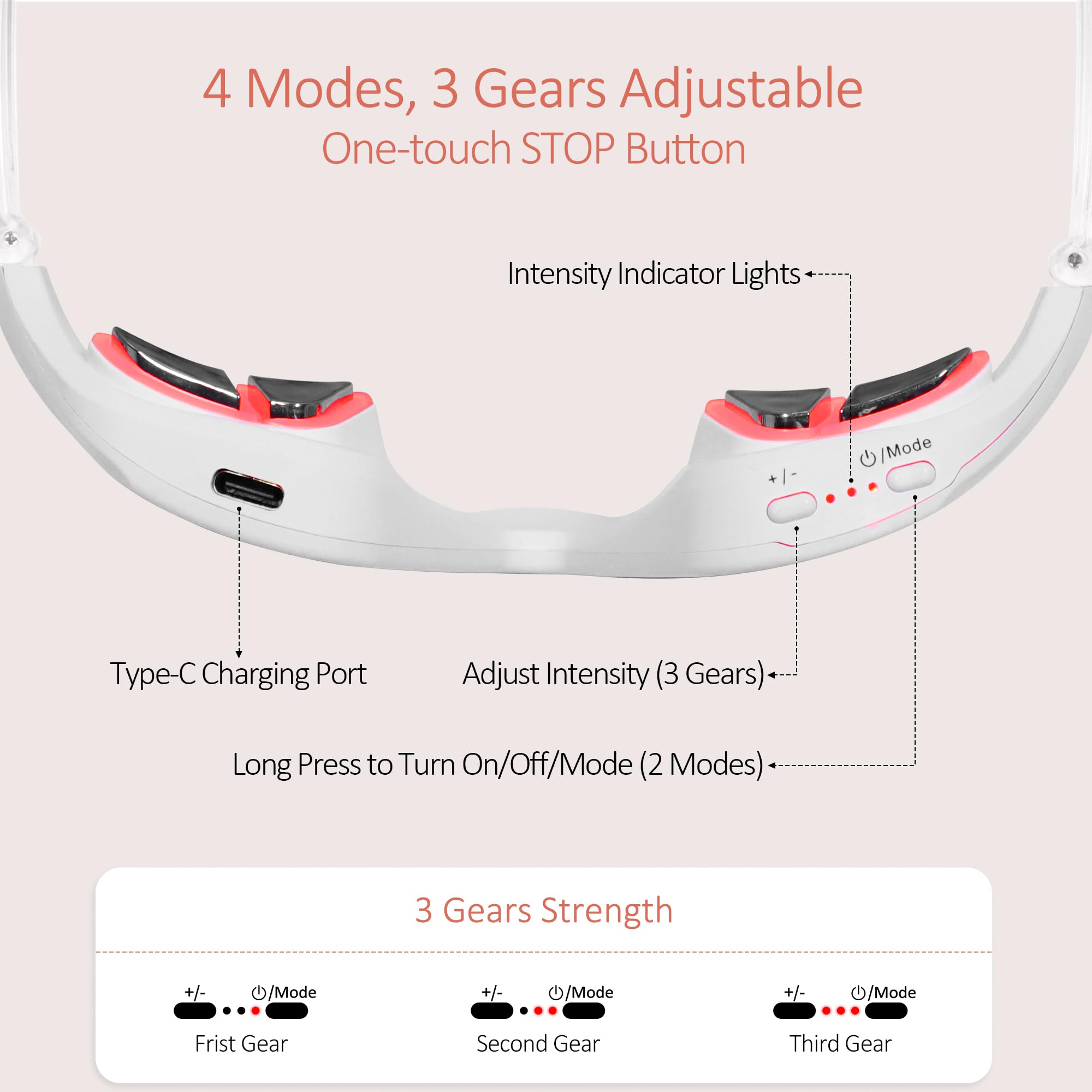 Perangkat Terapi Cahaya Merah  - Light Therapy Glasses ulasan dan harga