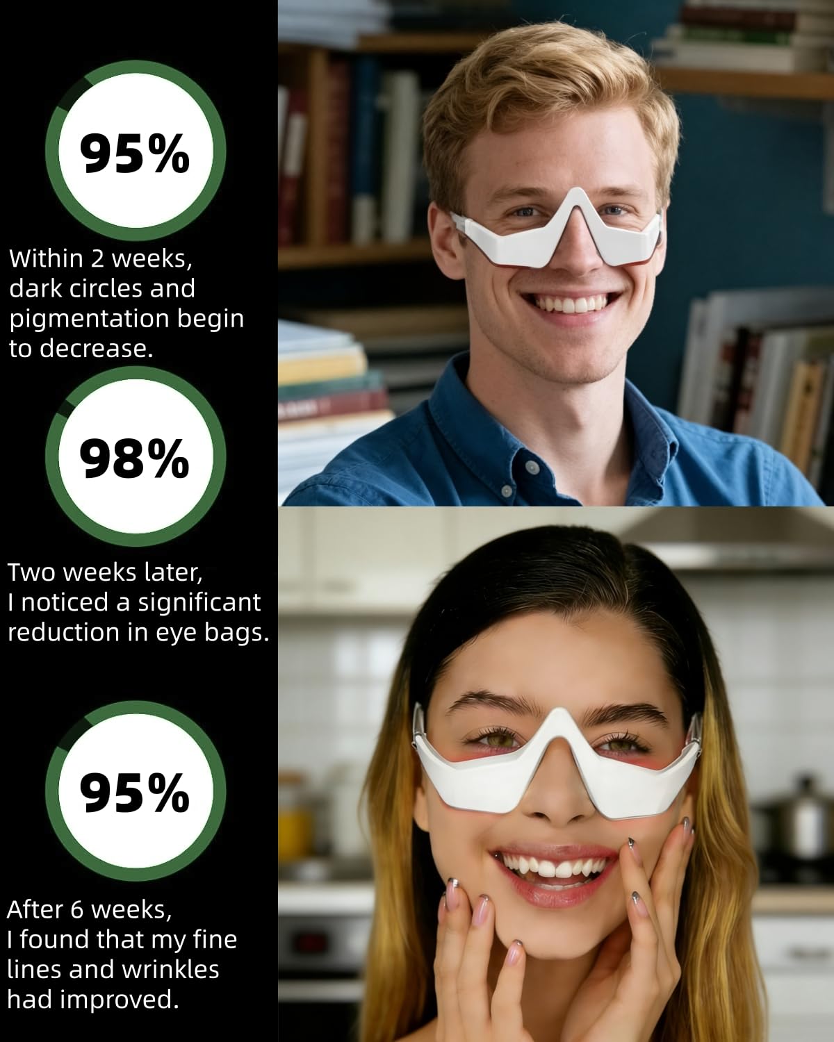 Perangkat Terapi Cahaya Merah  - Light Therapy Glasses ulasan dan harga
