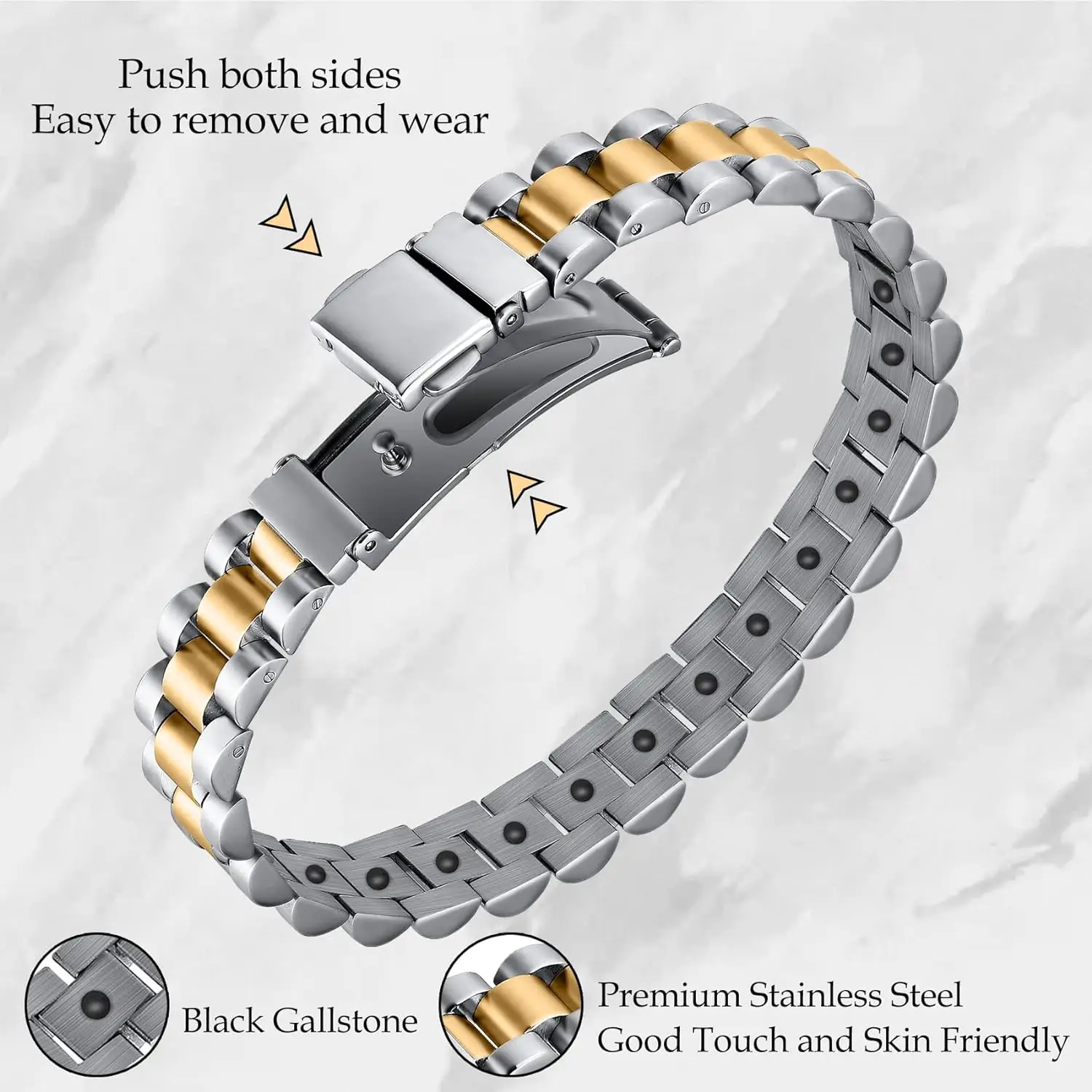 Gelang besi tahan karat modis  - Meditation Headband Eeg ulasan dan harga