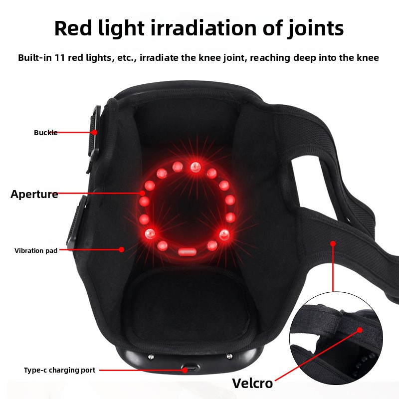 Alat Pijat Lutut Pintar dengan - Smart Knee Wrap ulasan dan harga