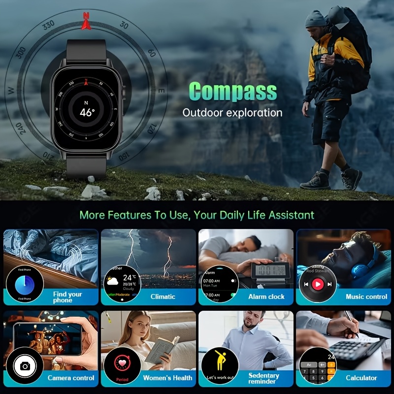 Jam Tangan Pintar GPS 2025 Rin - Fall Detection Watch ulasan dan harga