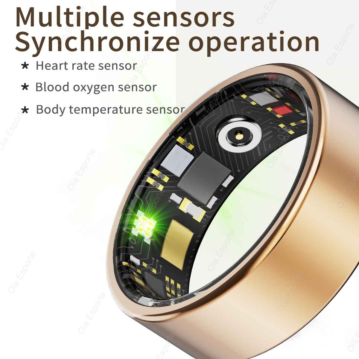 R09 Cincin Pintar Pria Wanita  - Temperature Ring Skin ulasan dan harga