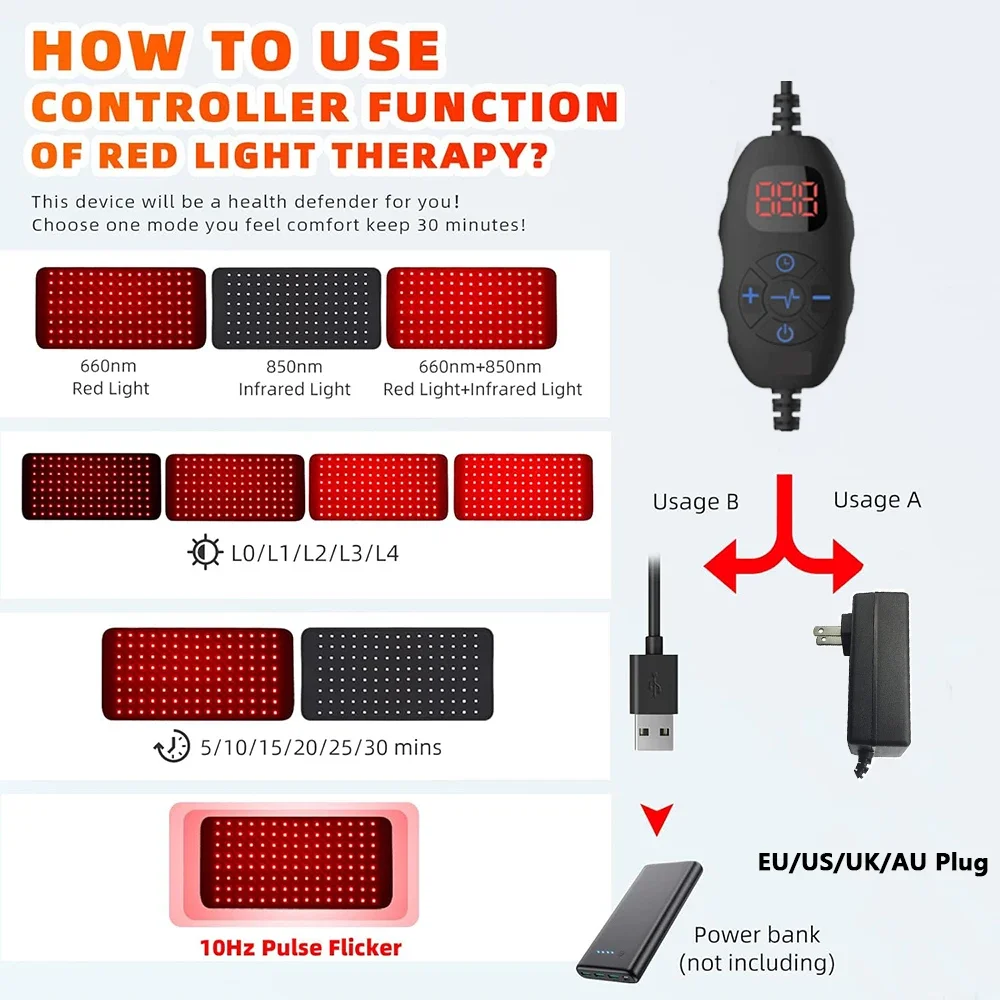 Led 120 LEDs 660nm dan 850nm d - Galvanic Skin Sensor ulasan dan harga